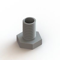 Small Bolt Pencil Case 3D print model 3D Printing 410921
