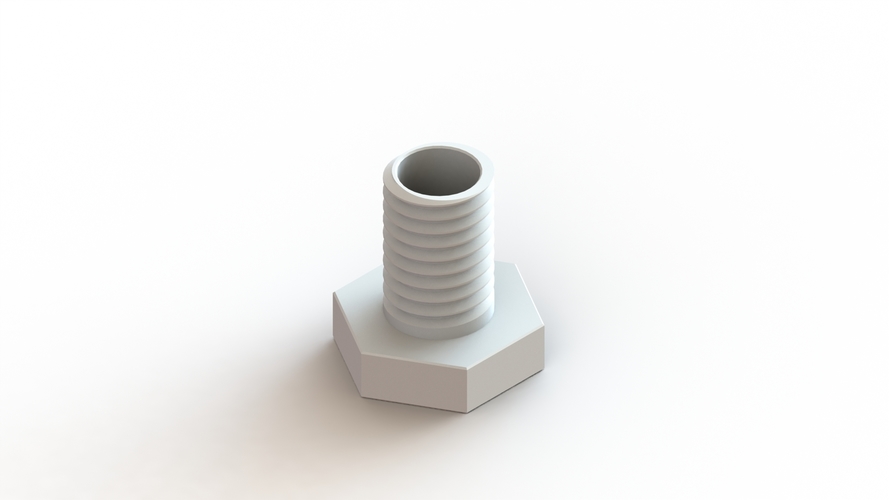Bolt Pencil Case 3D print model 3D Print 410922