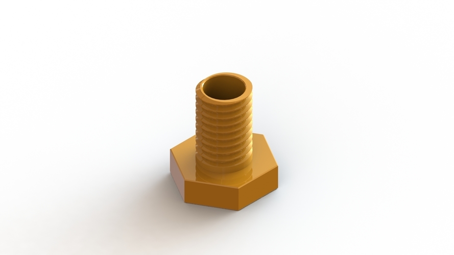 Bolt Pencil Case 3D print model 3D Print 410923