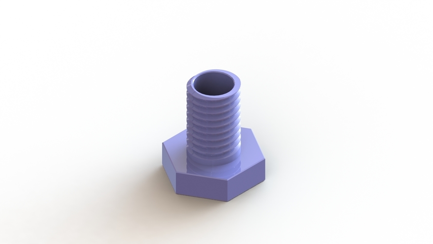 Bolt Pencil Case 3D print model 3D Print 410924