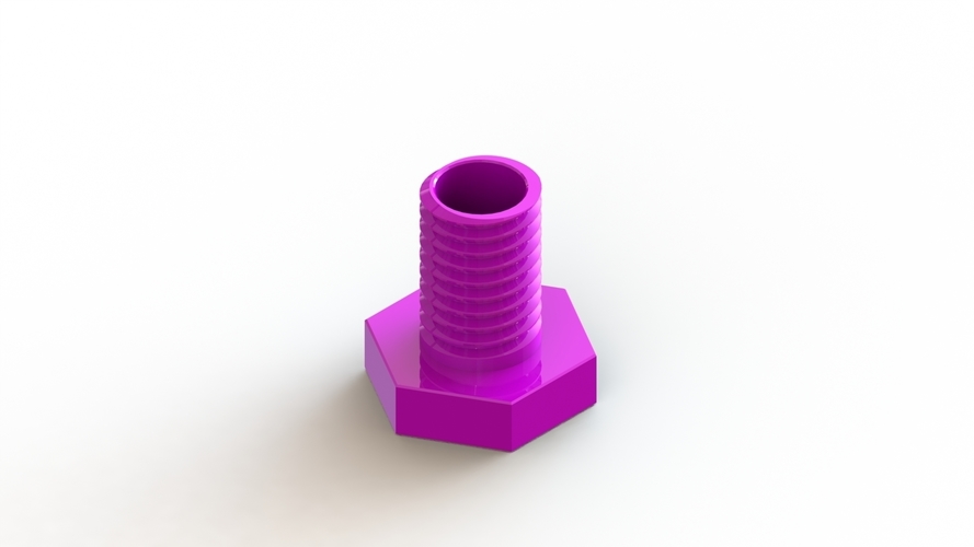 Bolt Pencil Case 3D print model 3D Print 410925