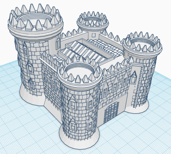 MIDDLE EASTERN CASTLE - AGE OF EMPIRES 2 3D Print 410987
