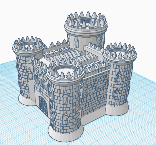 MIDDLE EASTERN CASTLE - AGE OF EMPIRES 2 3D Print 410988