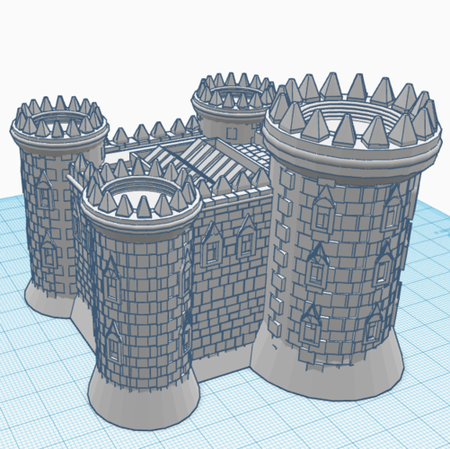 MIDDLE EASTERN CASTLE - AGE OF EMPIRES 2 3D Print 410989
