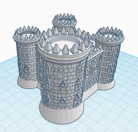 MIDDLE EASTERN CASTLE - AGE OF EMPIRES 2 3D Print 410990