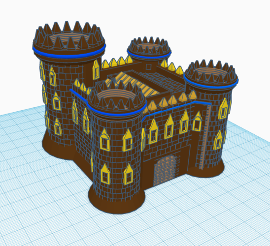 MIDDLE EASTERN CASTLE - AGE OF EMPIRES 2 3D Print 410991