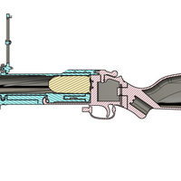 USA 40MM GRENADE LAUNCHER M79 1/6 12 INCH - Thumbnail 8