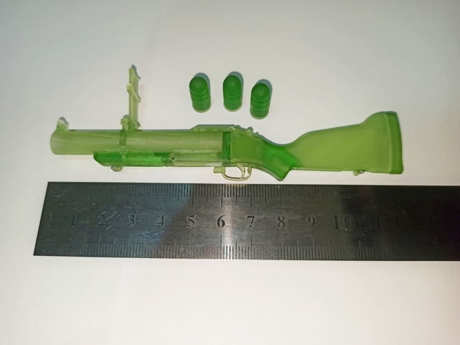 USA 40MM GRENADE LAUNCHER M79 1/6 12 INCH 3D Print 411023