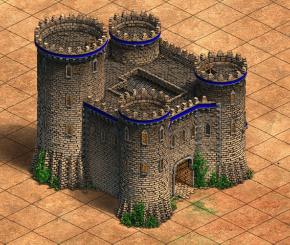MIDDLE EASTERN CASTLE - AGE OF EMPIRES 2