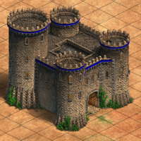 Small MIDDLE EASTERN CASTLE - AGE OF EMPIRES 2 3D Printing 411089