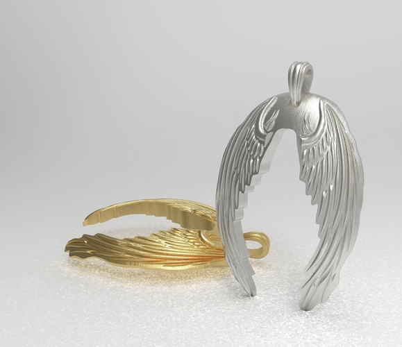 wings pendant 3D Print 411167