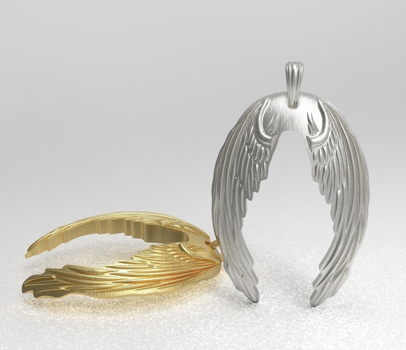 wings pendant 3D Print 411169