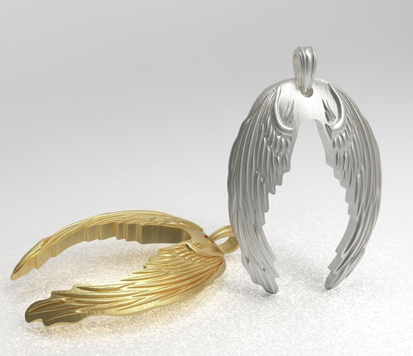 wings pendant 3D Print 411170