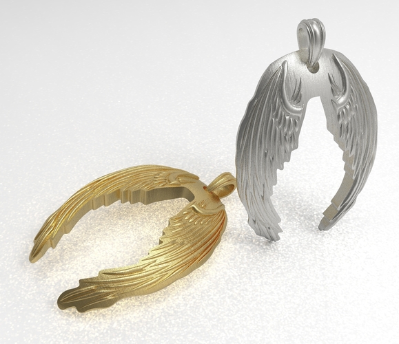 wings pendant 3D Print 411171