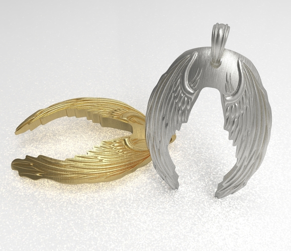 wings pendant 3D Print 411175
