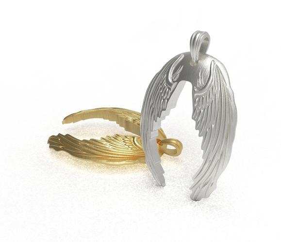 wings pendant 3D Print 411176