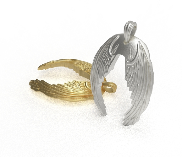 wings pendant 3D Print 411179