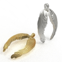 Small wings pendant 3D Printing 411182