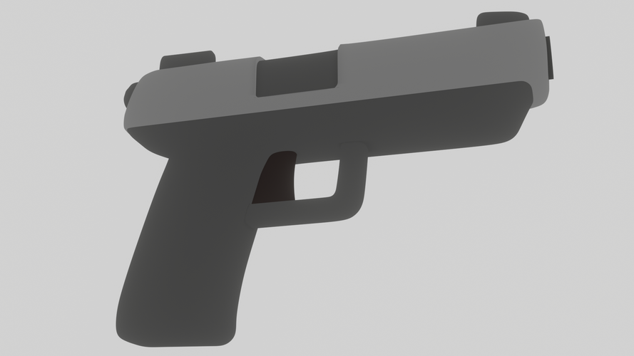 Super Animal Royale - Pistol  3D Print 411300