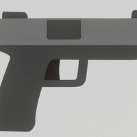 Small Super Animal Royale - Pistol  3D Printing 411301