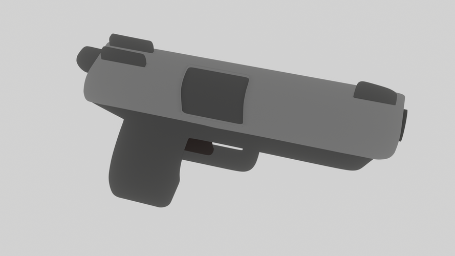 Super Animal Royale - Pistol  3D Print 411303