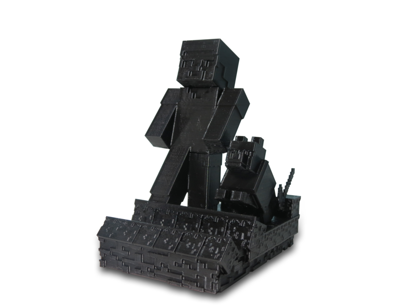 Stand for mobile phone MINECRAFT