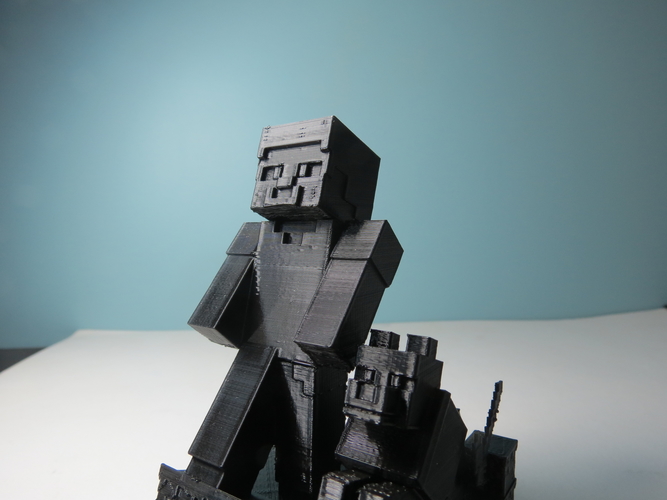 Stand for mobile phone MINECRAFT 3D Print 411452