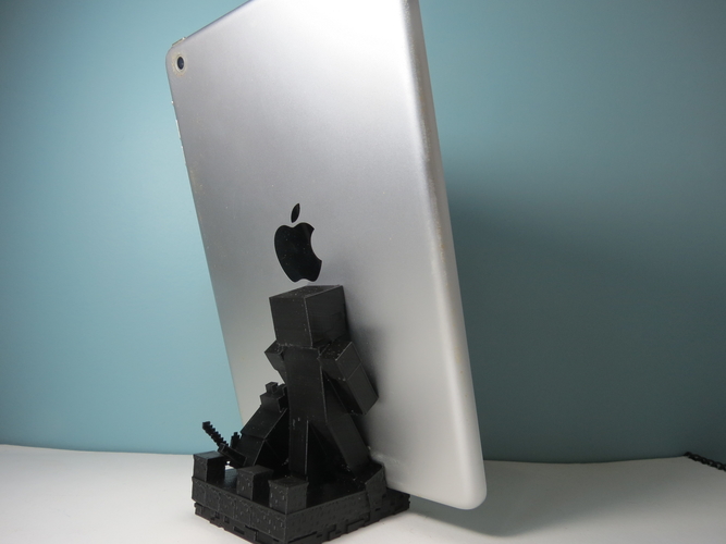 Stand for mobile phone MINECRAFT 3D Print 411453