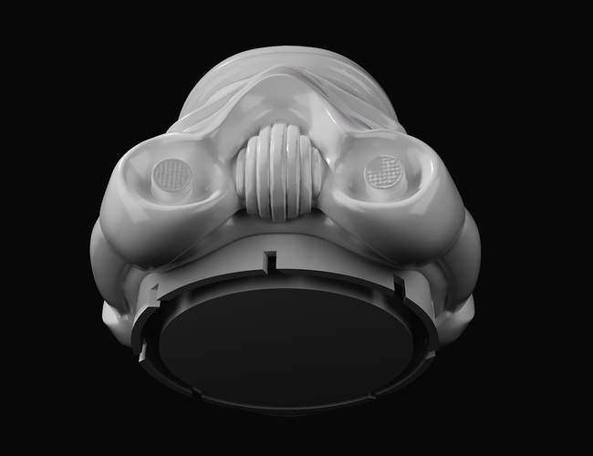 Stormtrooper flower pot 3D Print 411512