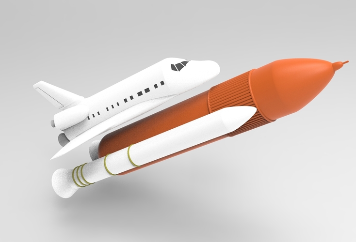 shuttle (space ship NASA) 3D Print 411541