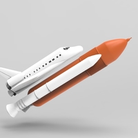 Small shuttle (space ship NASA) 3D Printing 411551