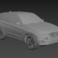 BMW X5 3d print model - Thumbnail 4