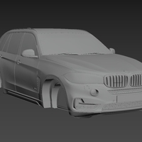 BMW X5 3d print model - Thumbnail 7