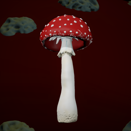 Amanita mushrooms 3D Print 411566