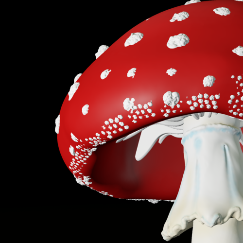 Amanita mushrooms 3D Print 411568