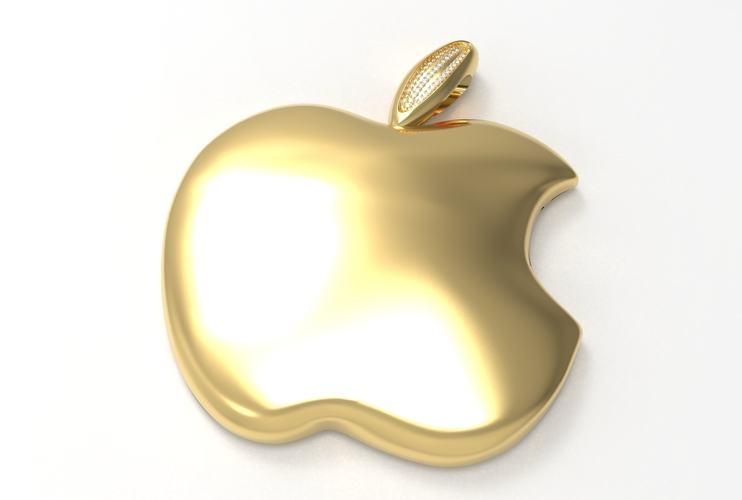 apple pendant 3D Print 411609