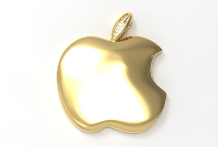 apple pendant 3D Print 411611