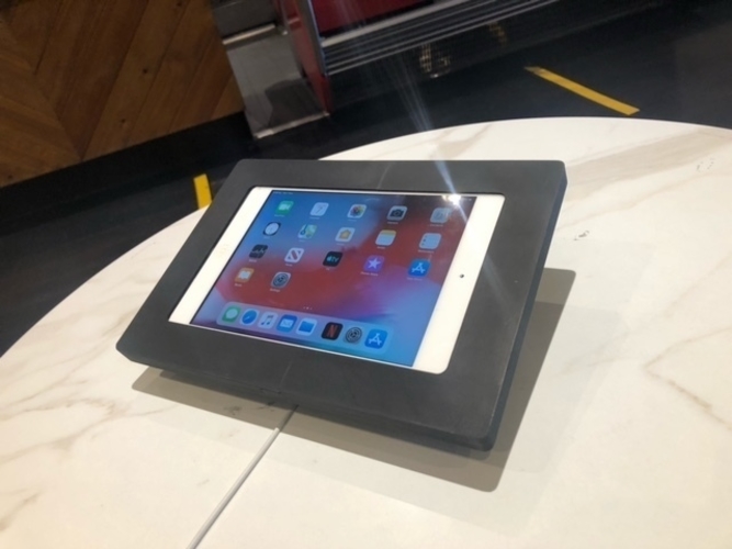 iPad mini 2 counter Mount POS 3D Print 411633