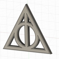 Small Deathly Hallows 3D Printing 411684