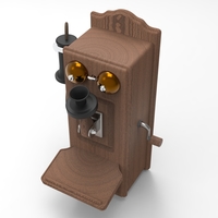 antique wall phone - Thumbnail 1