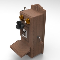 antique wall phone - Thumbnail 2