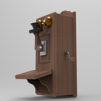 antique wall phone - Thumbnail 4