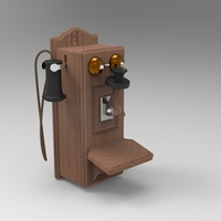 antique wall phone - Thumbnail 7