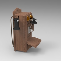antique wall phone - Thumbnail 8