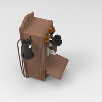 antique wall phone - Thumbnail 9