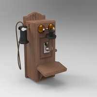 antique wall phone - Thumbnail 10