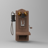 antique wall phone - Thumbnail 11