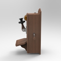 antique wall phone - Thumbnail 12