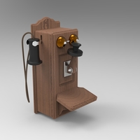 antique wall phone - Thumbnail 15