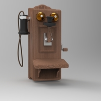 antique wall phone - Thumbnail 20